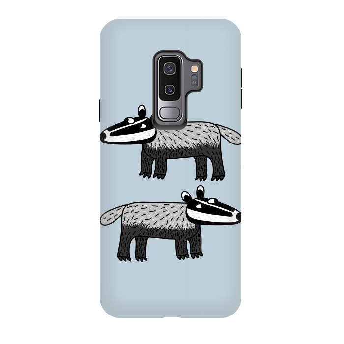 Galaxy S9 plus StrongFit Badgers by Nic Squirrell