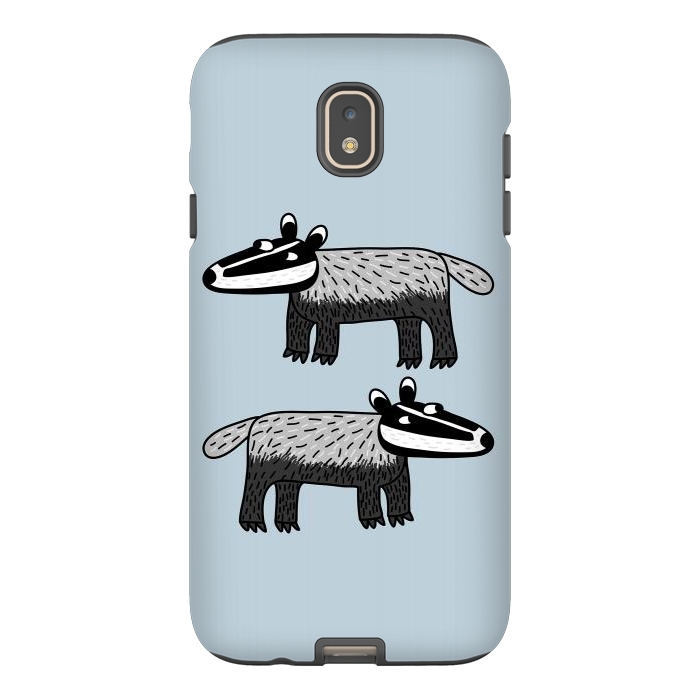 Galaxy J7 StrongFit Badgers by Nic Squirrell