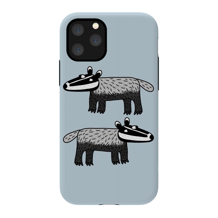 iPhone 11 Pro StrongFit Badgers by Nic Squirrell