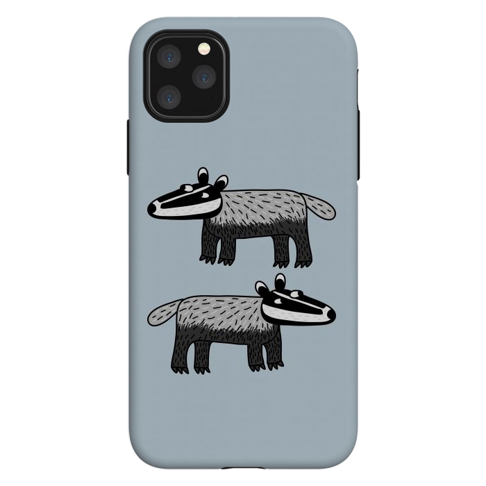 iPhone 11 Pro Max StrongFit Badgers by Nic Squirrell