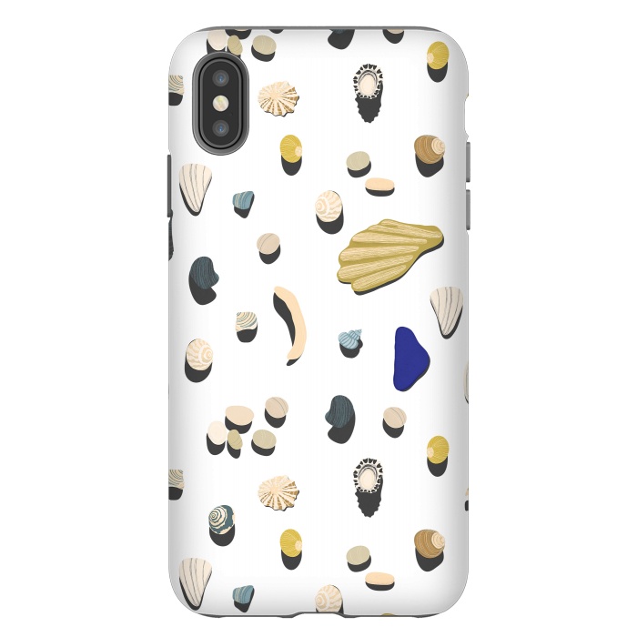 iPhone Xs Max StrongFit Beachcombing by Nic Squirrell