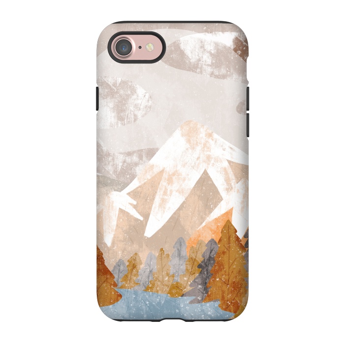 iPhone 7 StrongFit A cold autumn land by Steve Wade (Swade)