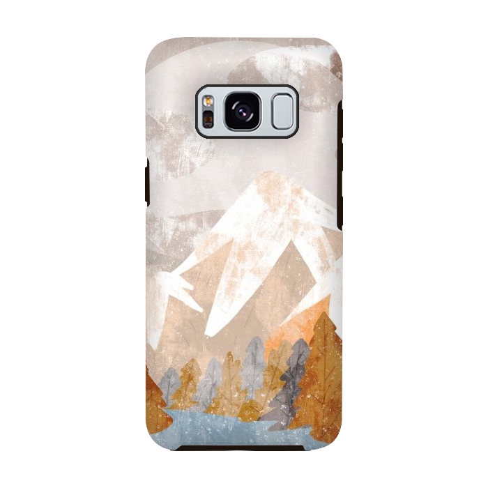 Galaxy S8 StrongFit A cold autumn land by Steve Wade (Swade)