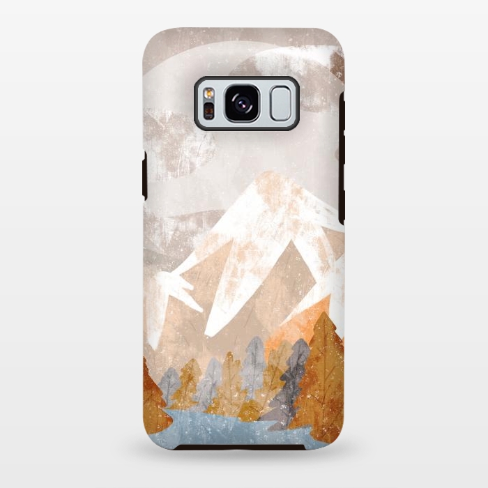 Galaxy S8 plus StrongFit A cold autumn land by Steve Wade (Swade)