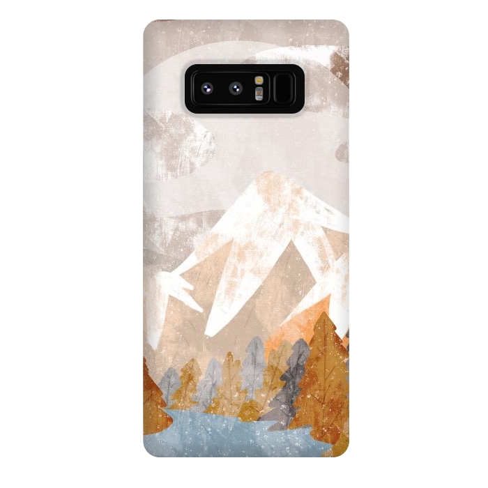 Galaxy Note 8 StrongFit A cold autumn land by Steve Wade (Swade)