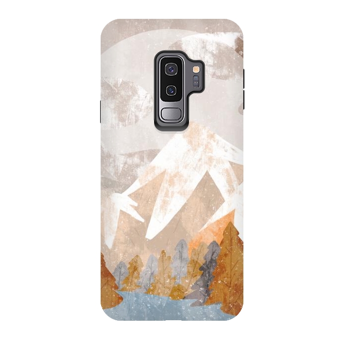 Galaxy S9 plus StrongFit A cold autumn land by Steve Wade (Swade)