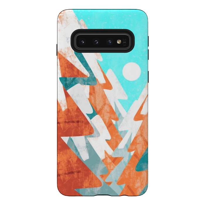 Galaxy S10 StrongFit The colours of a winter forest by Steve Wade (Swade)