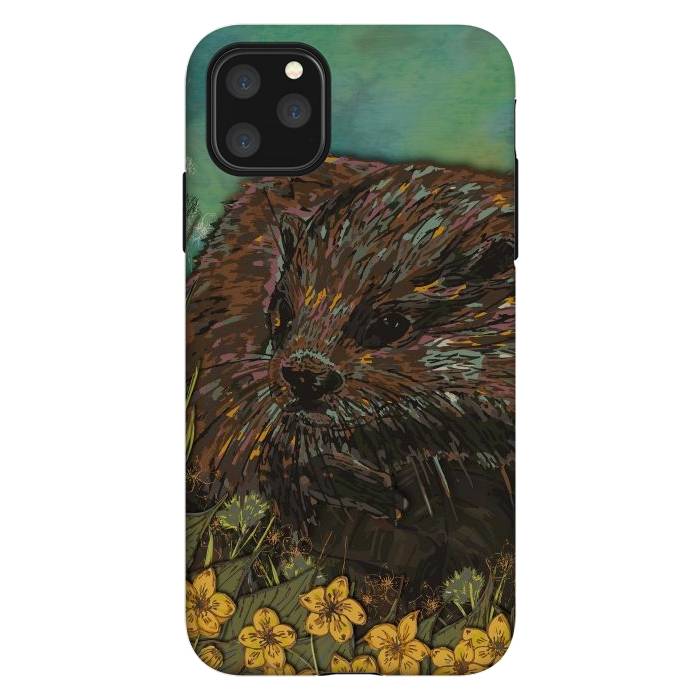 iPhone 11 Pro Max StrongFit Otter by Lotti Brown