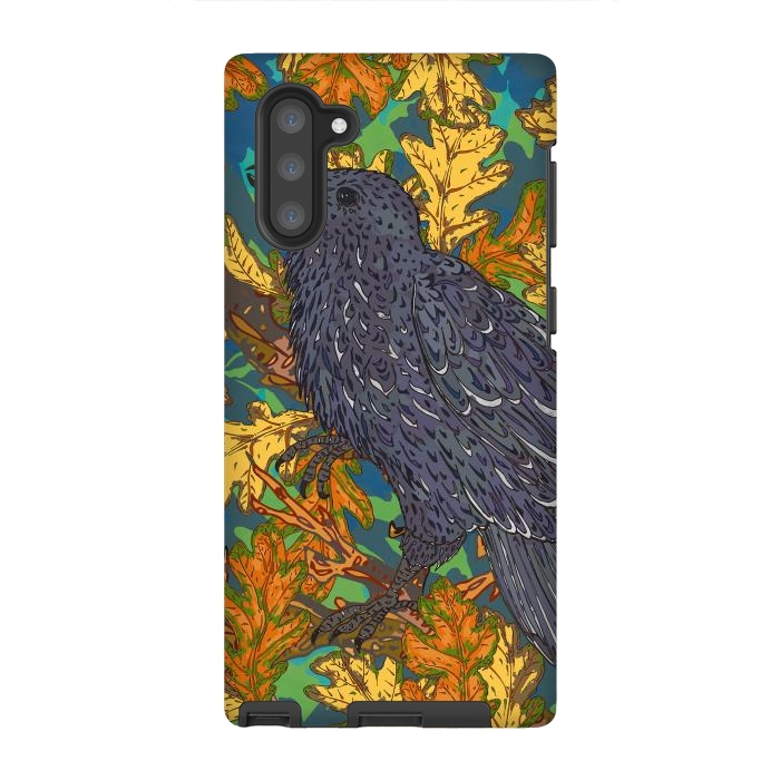 Galaxy Note 10 StrongFit Raven and Oak by Lotti Brown