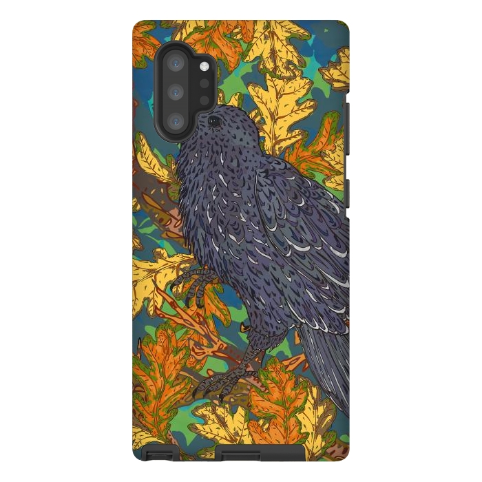 Galaxy Note 10 plus StrongFit Raven and Oak by Lotti Brown