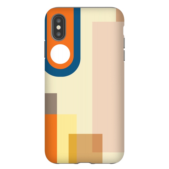iPhone Xs Max StrongFit Geometrical Idol by Creativeaxle