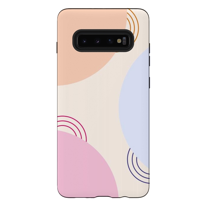 Galaxy S10 plus StrongFit Tranquil Geometry by Creativeaxle