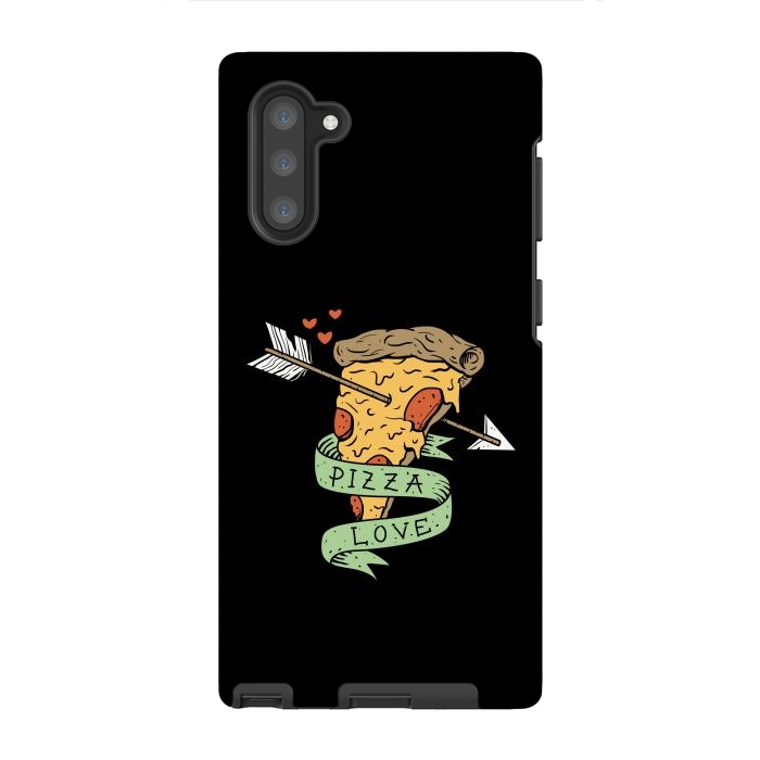 Galaxy Note 10 StrongFit Pizza Love by Vincent Patrick Trinidad