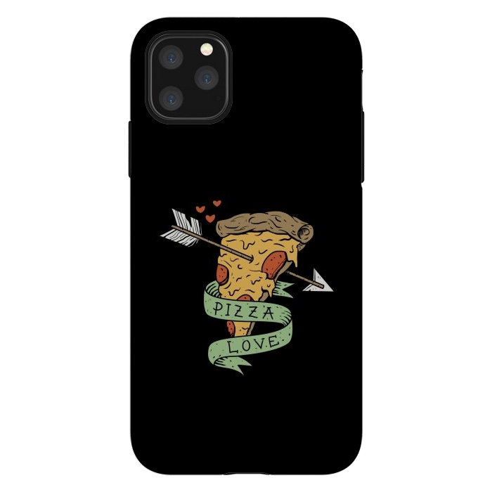 iPhone 11 Pro Max StrongFit Pizza Love by Vincent Patrick Trinidad