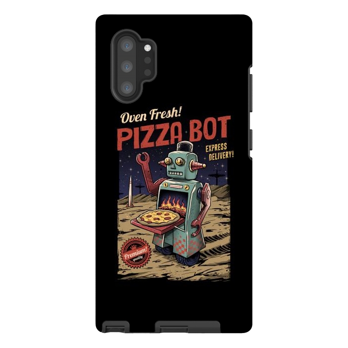 Galaxy Note 10 plus StrongFit Pizza Bot by Vincent Patrick Trinidad