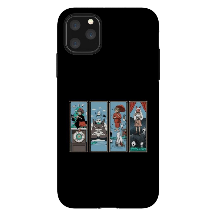 iPhone 11 Pro Max StrongFit Haunted Ghibli Mansion by Vincent Patrick Trinidad
