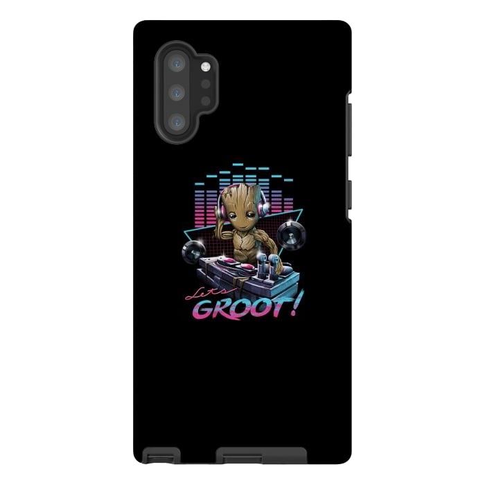 Galaxy Note 10 plus StrongFit Let's Groot by Vincent Patrick Trinidad