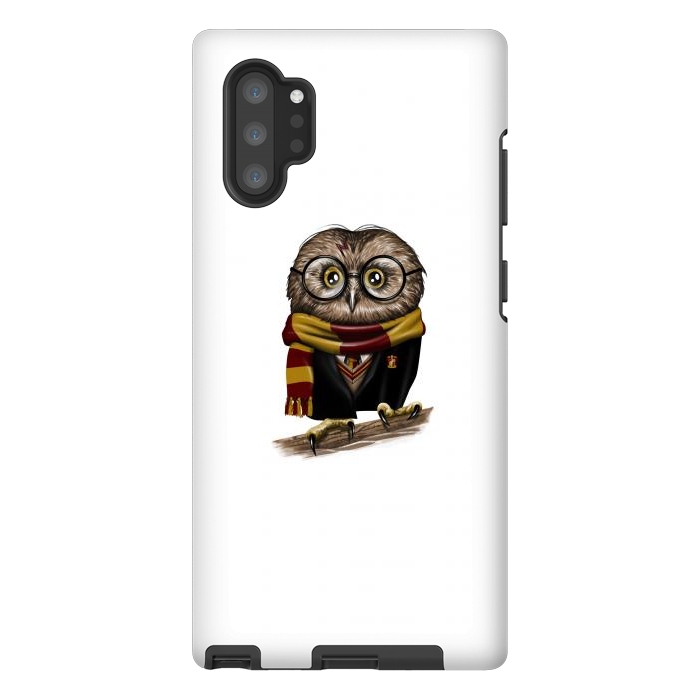 Galaxy Note 10 plus StrongFit Owly Potter by Vincent Patrick Trinidad
