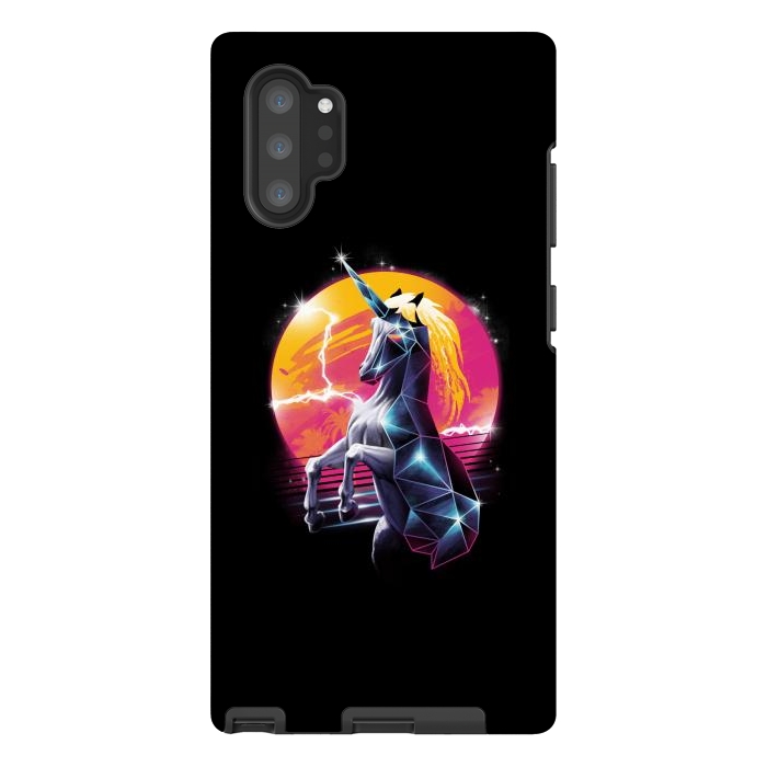 Galaxy Note 10 plus StrongFit Rad Unicorn by Vincent Patrick Trinidad