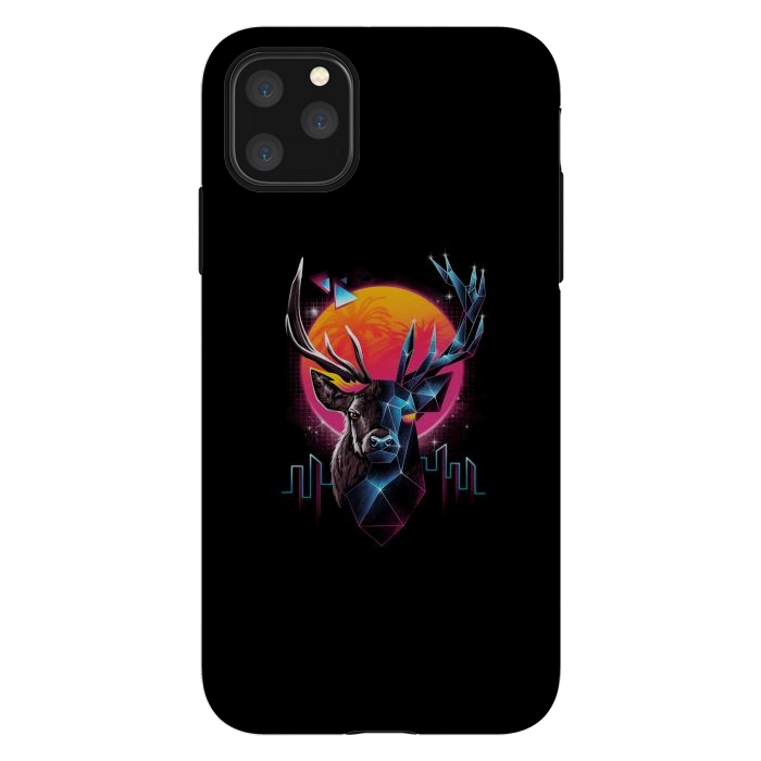 iPhone 11 Pro Max StrongFit Rad Stag by Vincent Patrick Trinidad