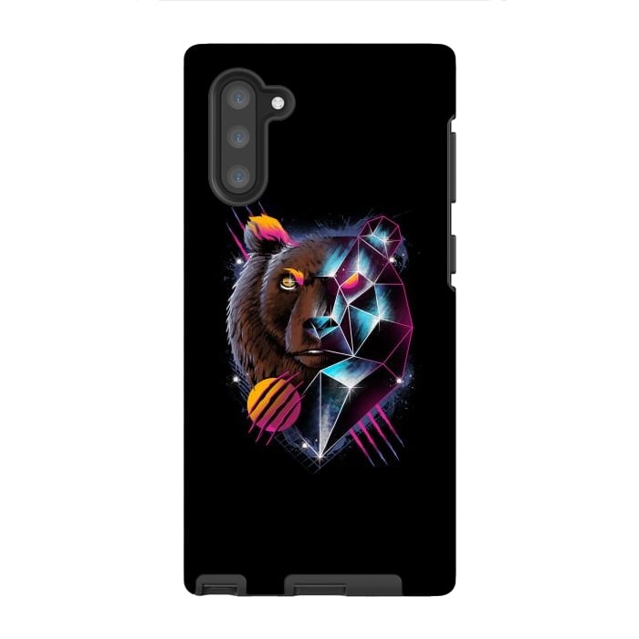 Galaxy Note 10 StrongFit Rad Bear by Vincent Patrick Trinidad