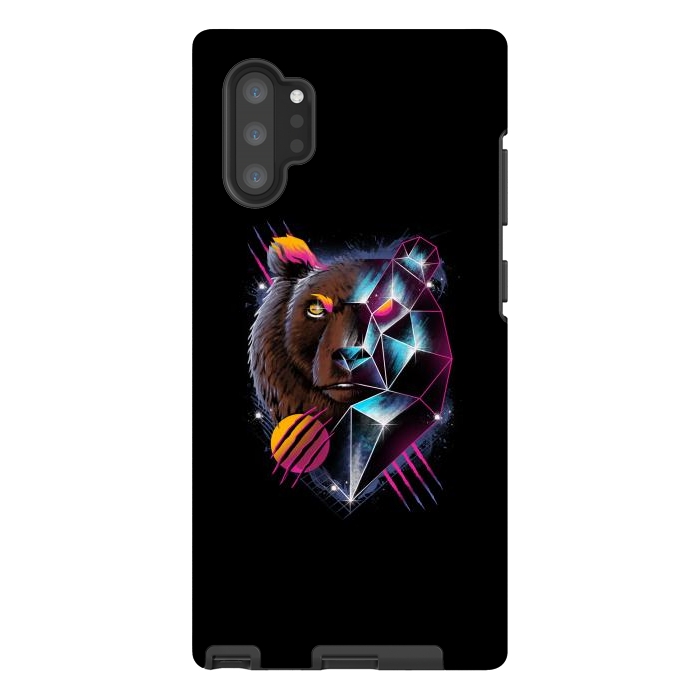 Galaxy Note 10 plus StrongFit Rad Bear by Vincent Patrick Trinidad