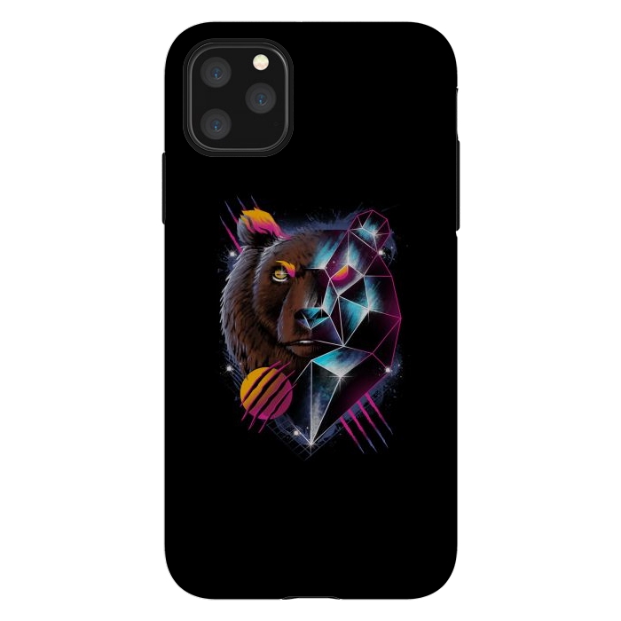 iPhone 11 Pro Max StrongFit Rad Bear by Vincent Patrick Trinidad