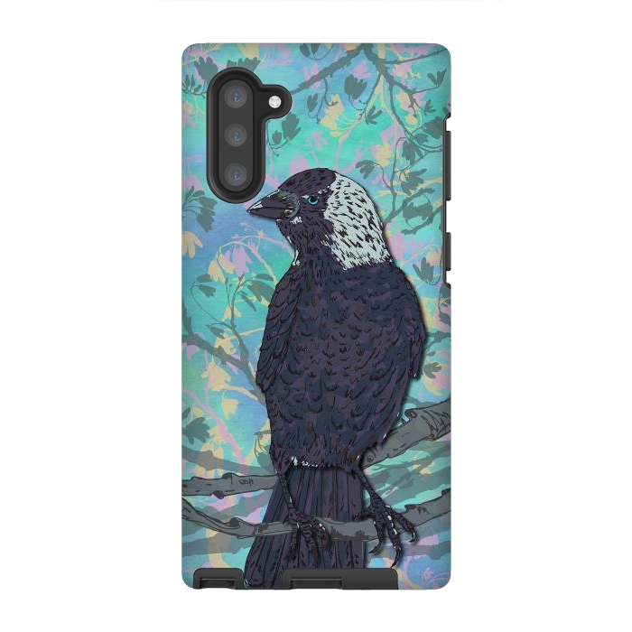 Galaxy Note 10 StrongFit Forever Jackdaw by Lotti Brown