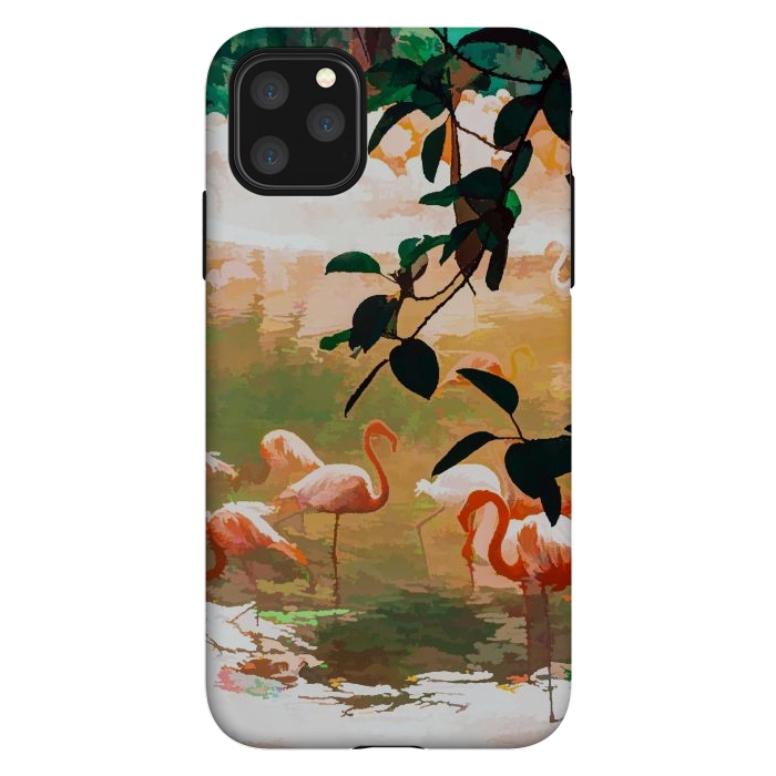 iPhone 11 Pro Max StrongFit Flamingo Sighting by Uma Prabhakar Gokhale