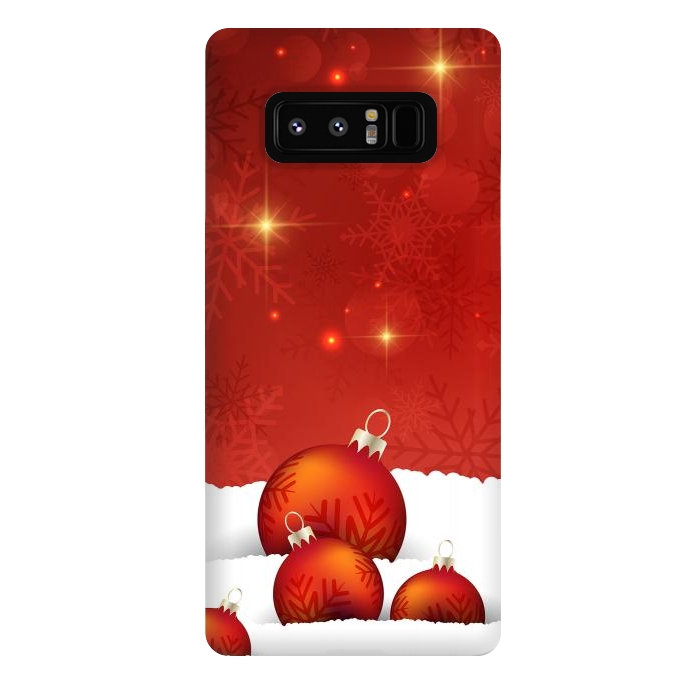 Galaxy Note 8 StrongFit Red Christmas by Texnotropio