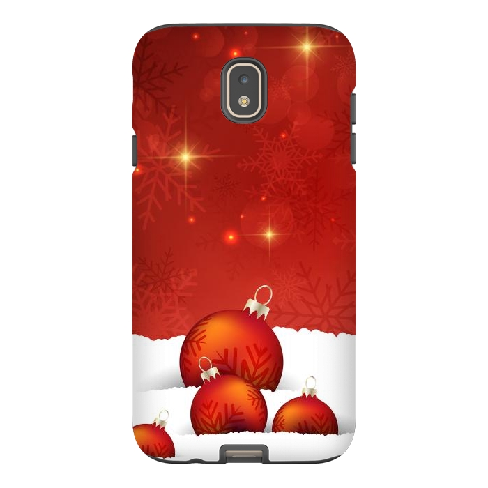 Galaxy J7 StrongFit Red Christmas by Texnotropio
