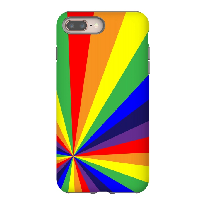 iPhone 7 plus StrongFit rainbow rays by MALLIKA