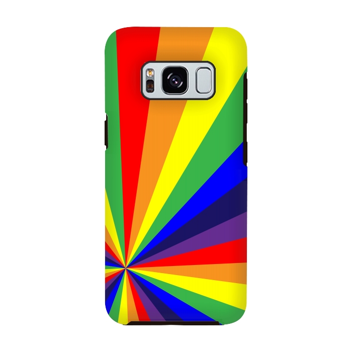 Galaxy S8 StrongFit rainbow rays by MALLIKA