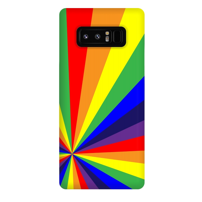 Galaxy Note 8 StrongFit rainbow rays by MALLIKA