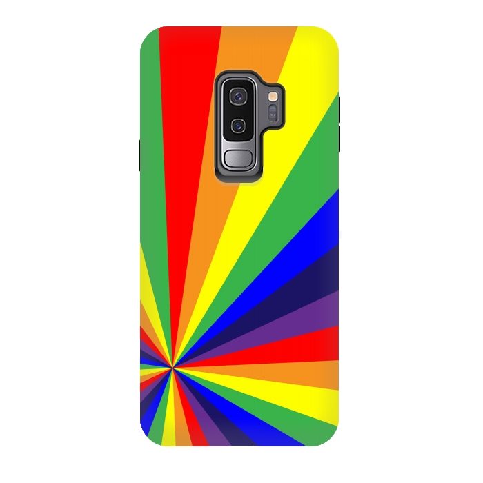 Galaxy S9 plus StrongFit rainbow rays by MALLIKA
