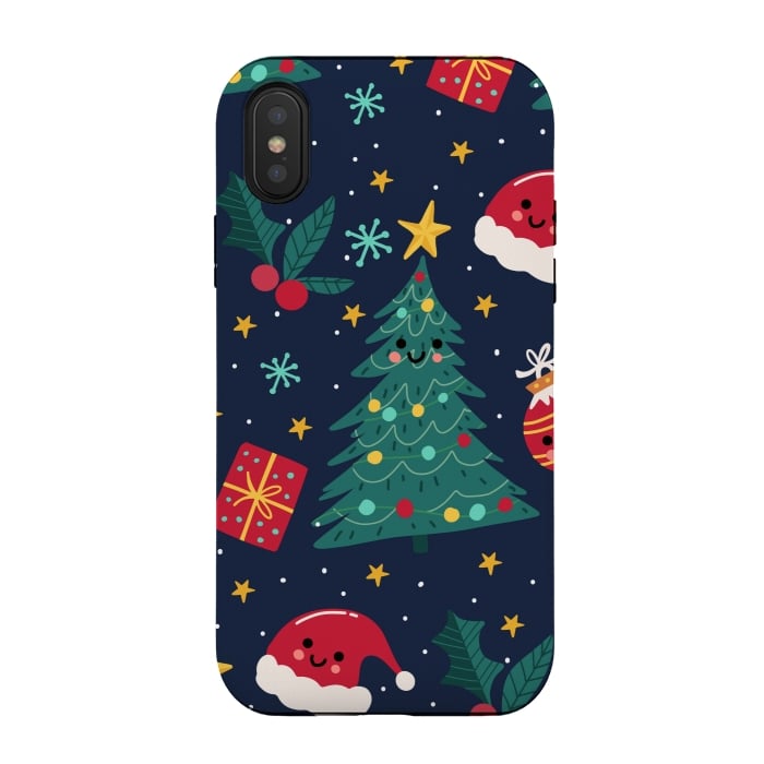 iPhone Xs / X StrongFit christmas is love by MALLIKA