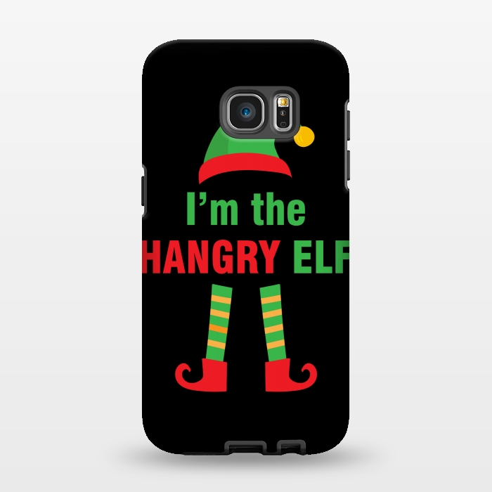 Galaxy S7 EDGE StrongFit I'M THE HANGRY ELF by MALLIKA