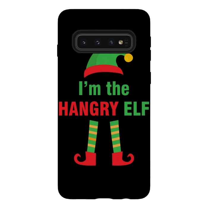 Galaxy S10 StrongFit I'M THE HANGRY ELF by MALLIKA