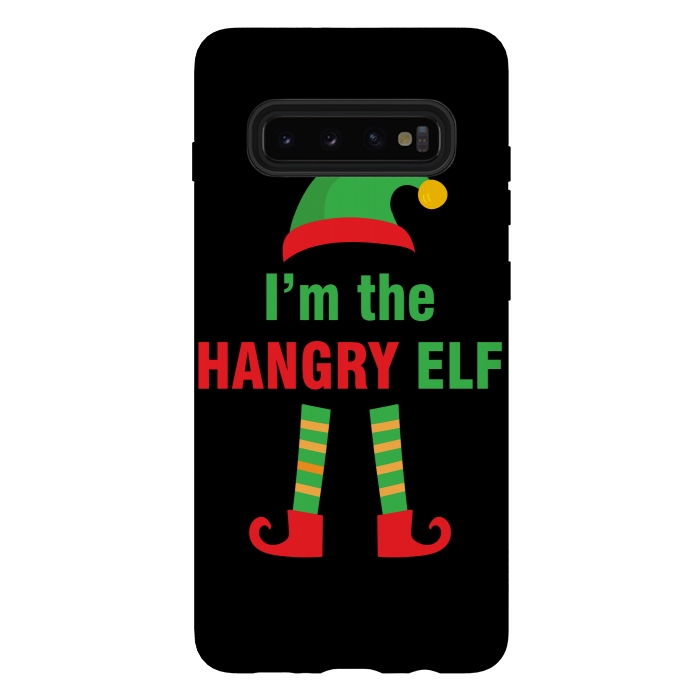 Galaxy S10 plus StrongFit I'M THE HANGRY ELF by MALLIKA