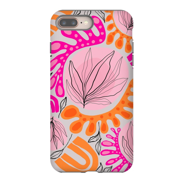 iPhone 7 plus StrongFit Matiso Floral by Hanny Agustine