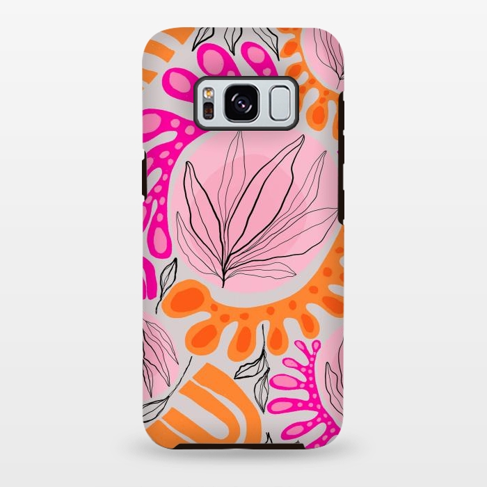 Galaxy S8 plus StrongFit Matiso Floral by Hanny Agustine