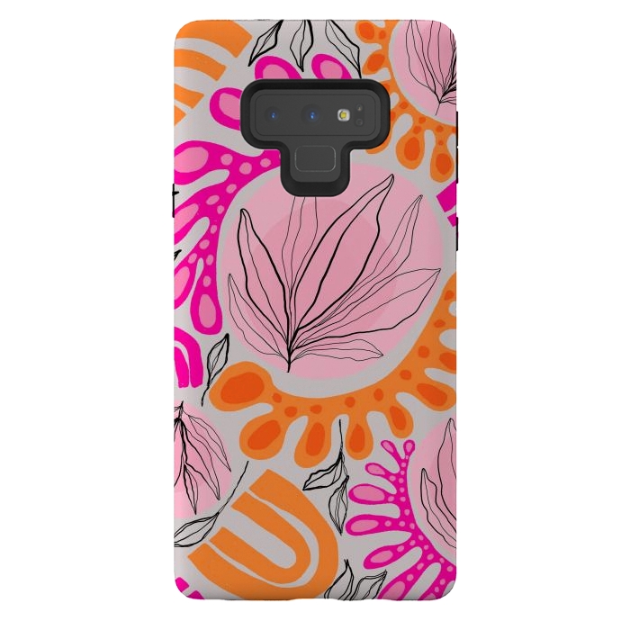 Galaxy Note 9 StrongFit Matiso Floral by Hanny Agustine