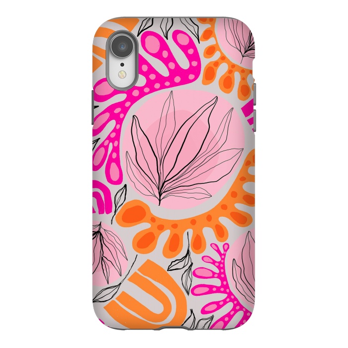 iPhone Xr StrongFit Matiso Floral by Hanny Agustine