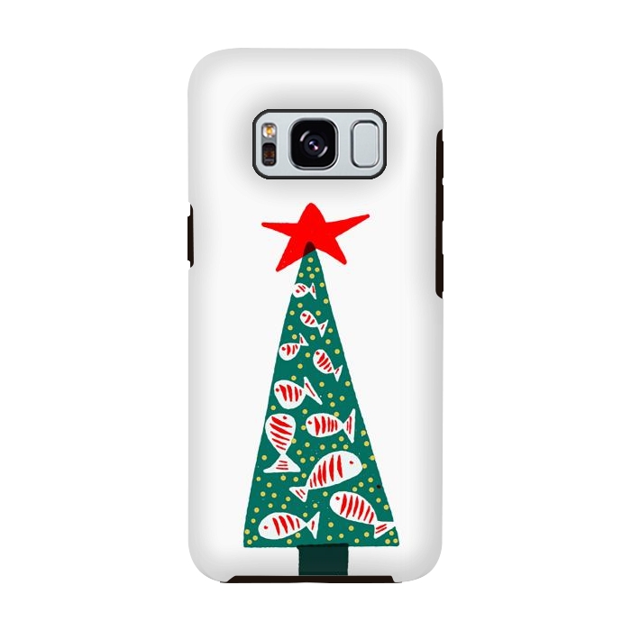 Galaxy S8 StrongFit Christmas Tree 1 by Hanny Agustine