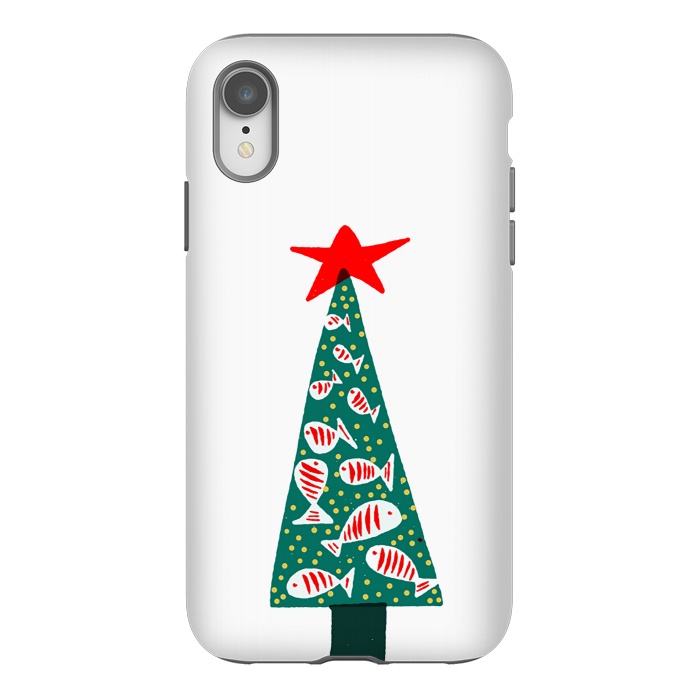 iPhone Xr StrongFit Christmas Tree 1 by Hanny Agustine