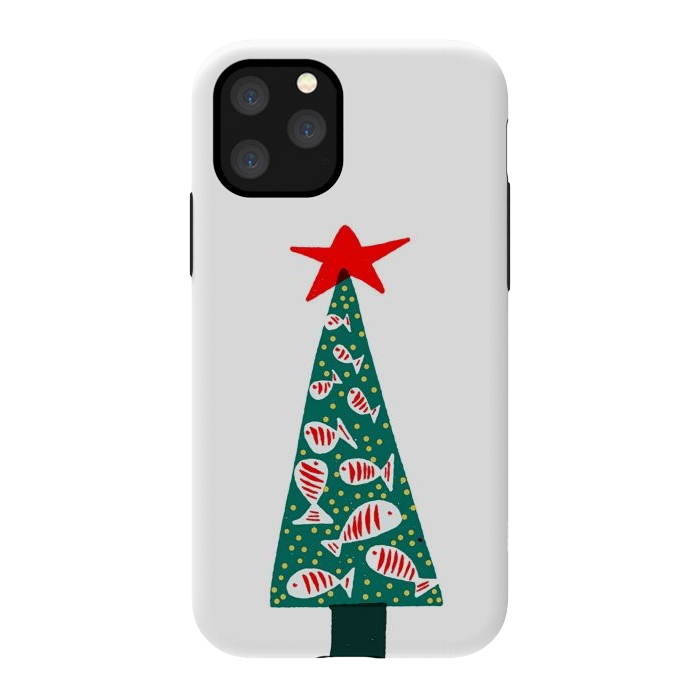 iPhone 11 Pro StrongFit Christmas Tree 1 by Hanny Agustine