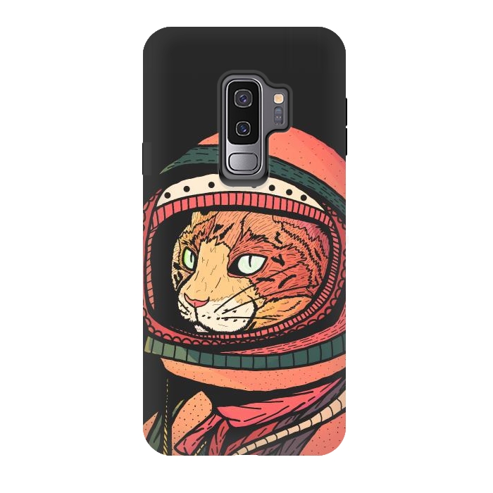 Galaxy S9 plus StrongFit The ginger space cat by Steve Wade (Swade)