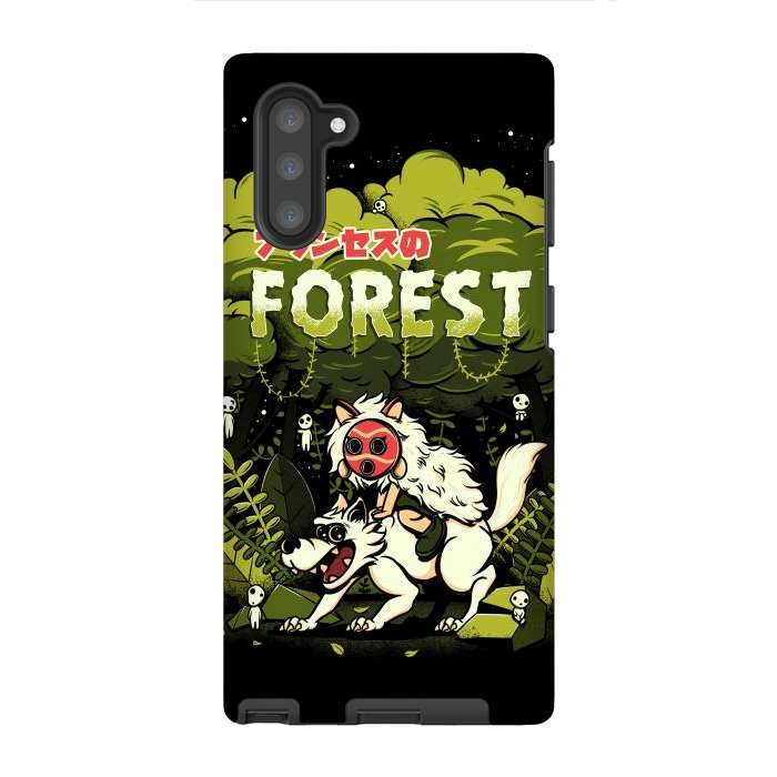 Galaxy Note 10 StrongFit The Forest Princess by Ilustrata