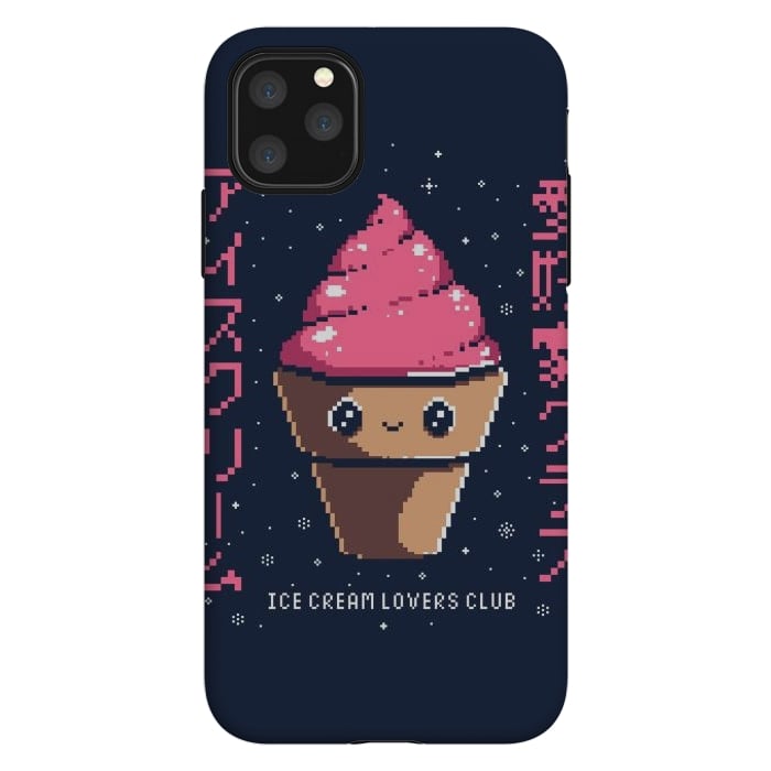 iPhone 11 Pro Max StrongFit Ice cream lovers club by Ilustrata