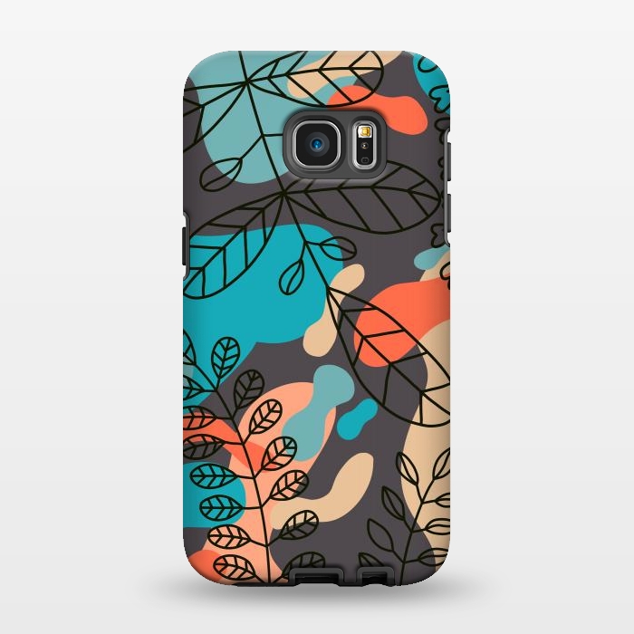 Galaxy S7 EDGE StrongFit Sutera Floral 2 by Hanny Agustine